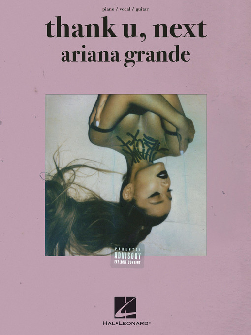 Cover image for Ariana Grande--Thank U, Next Songbook